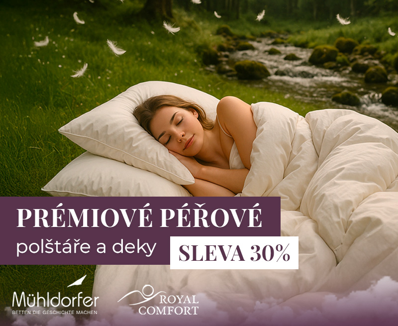 Péřové polštáře a peřiny