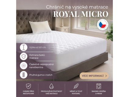 Matracový chránič ROYAL MICRO