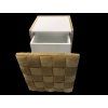 Noční stolek Chess 2ks - OUTLET – foto 3