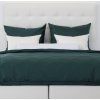 Set 1 + 1 bedding BALI GREEN