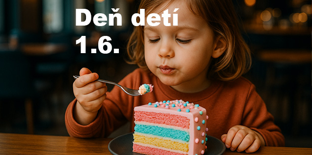 Deň detí – sladké prekvapenia, ktoré rozžiaria každé detské očká