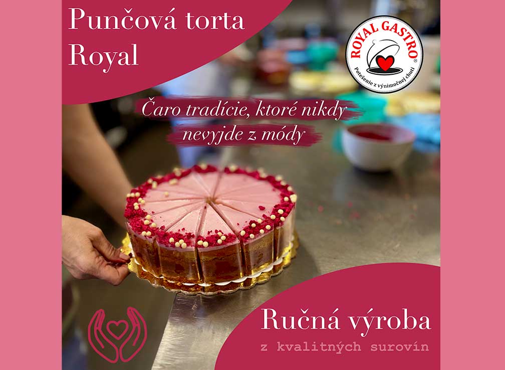 Punčová torta Royal