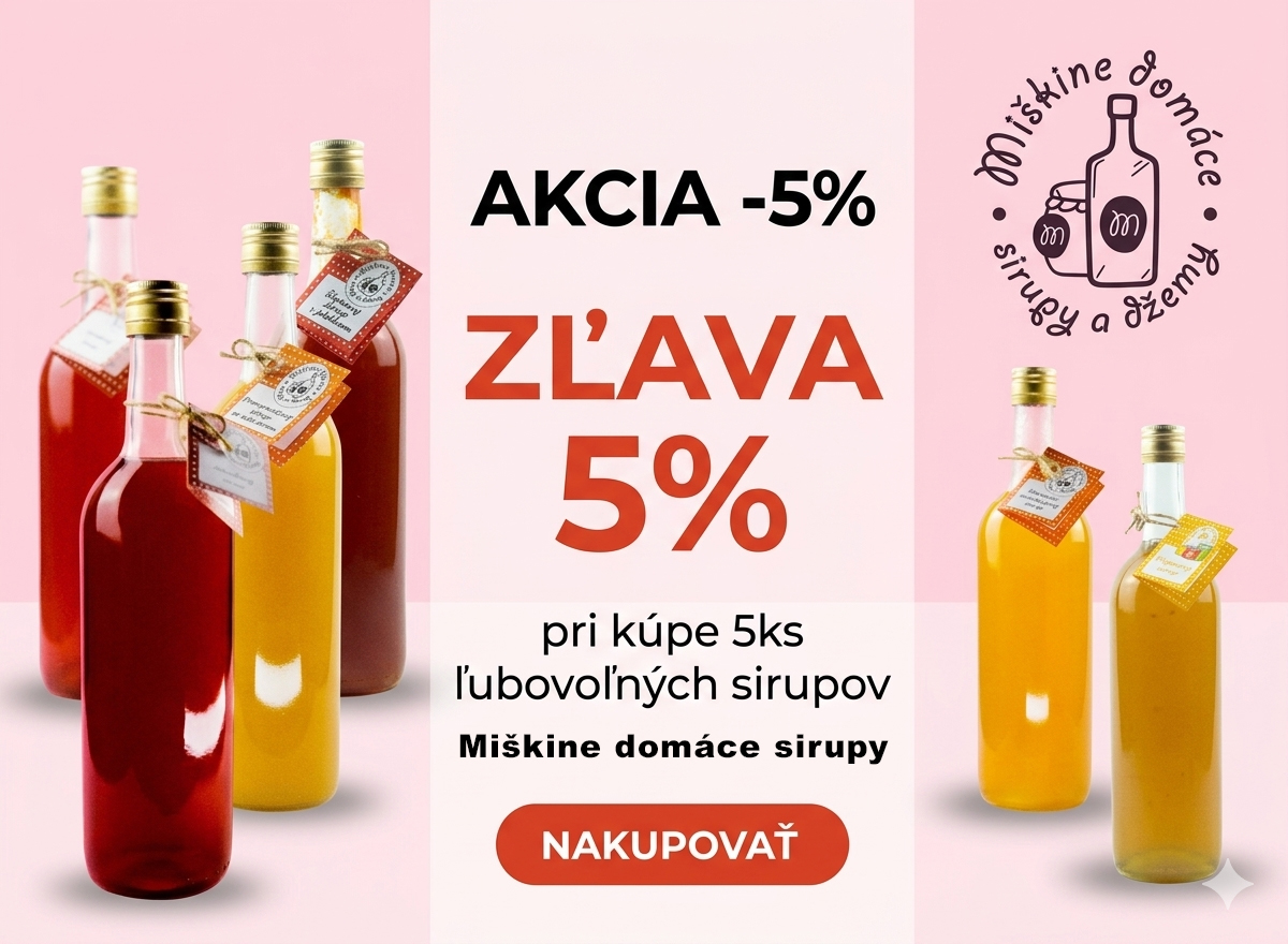 Miškine domáce sirupy