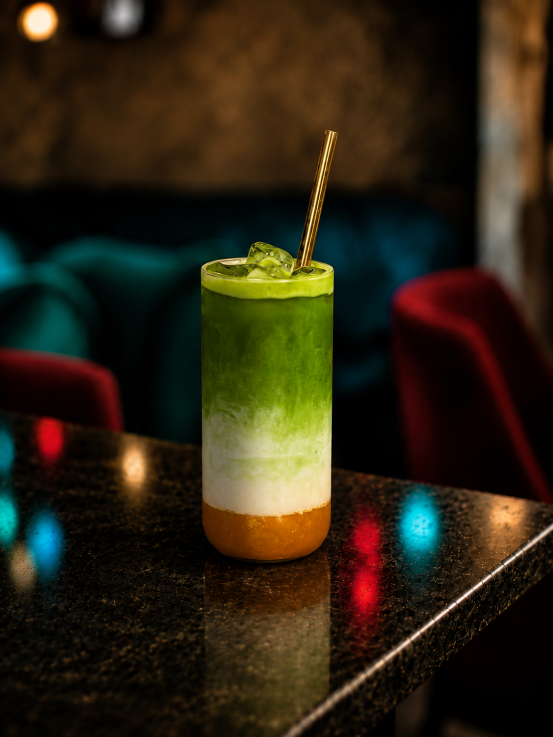 Mango Matcha Iced Latte – Royal Gastro
