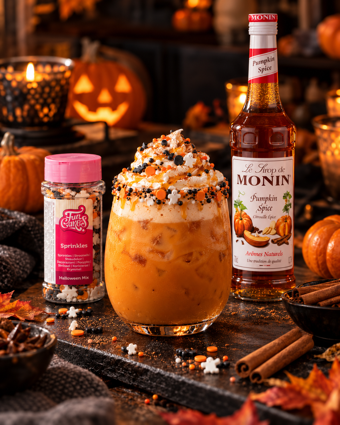 Pumpkin Spice Halloween Iced Drink – Royal Gastro