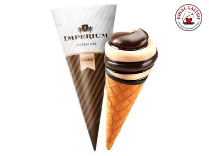 Kornútok Imperium Maxi čokoláda 150ml 16ks