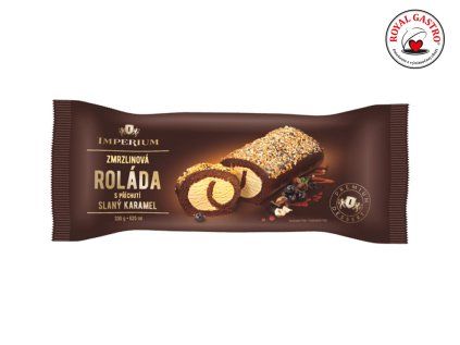 Zmrzlinová roláda slaný karamel 620ml 10ks