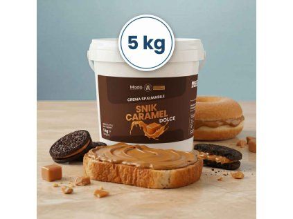 MADO' SNIK CARAMEL SPREAD 5KG BUCKET