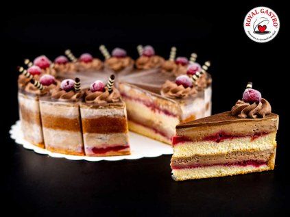 Royal Čoko višňa torta 1