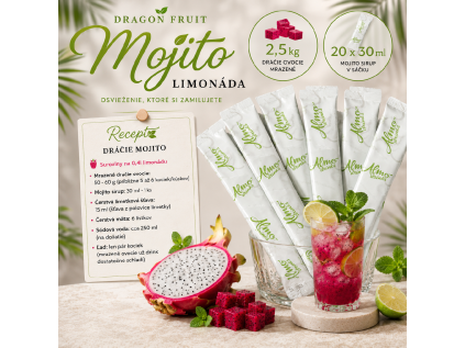 limonada mojito dragon fruit