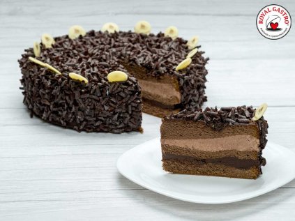 Čokoládová torta (70% čokolády)