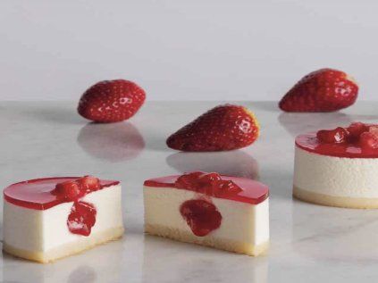 Mini Mousse Yogurt e Fragola 110g 15ks