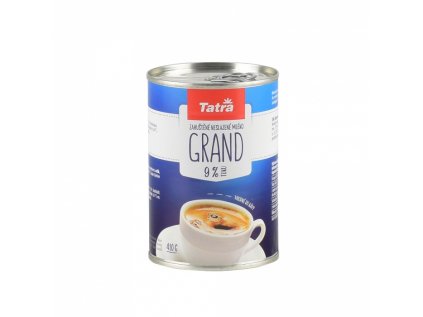 Tatra grand kondenzované nesladené mlieko 9% 410g