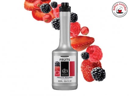 Ovocné pyré 1883 Red berries 900ml