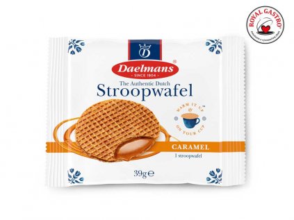 Holandské Karamelové Wafle 24ks x 39g samostatne balené