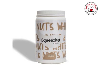 SQUEEZITA náplň biela čokoláda a lieskový orech 2kg