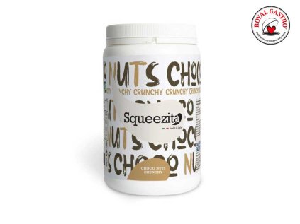 SQUEEZITA náplň CHOCO NUTS čokoláda a chrumkavé oriešky 2kg