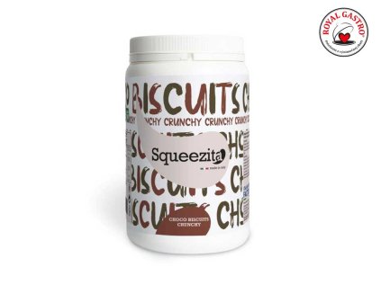 SQUEEZITA náplň CHOCO BISCUITS čokoládové chrumkavé sušienky 2kg