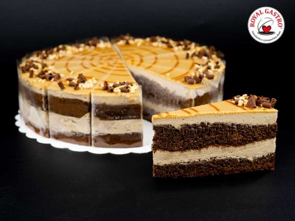 Čoko karamelová torta 1