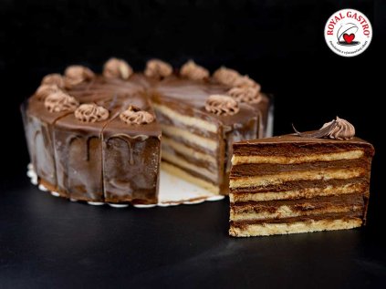 Royal Dobošová torta 1