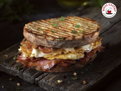 Café snack Bloomer slanina syr omeleta 195g 12ks