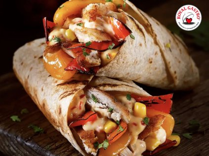 Café snack Wrap fajitas kurací 180g 12ks