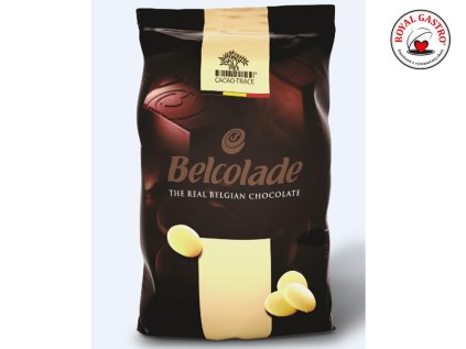 Belgická čokoláda Biela 31% 5 KG