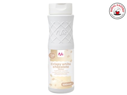 Topping príchuťou bielej čokolády 500ml