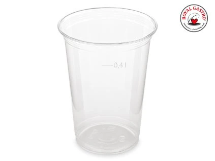 Pohár PET 0,4L 50 ks