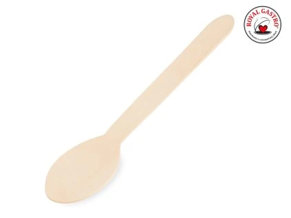 Lyžica drevená 16cm 100ks