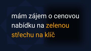 Realizace zelené střechy