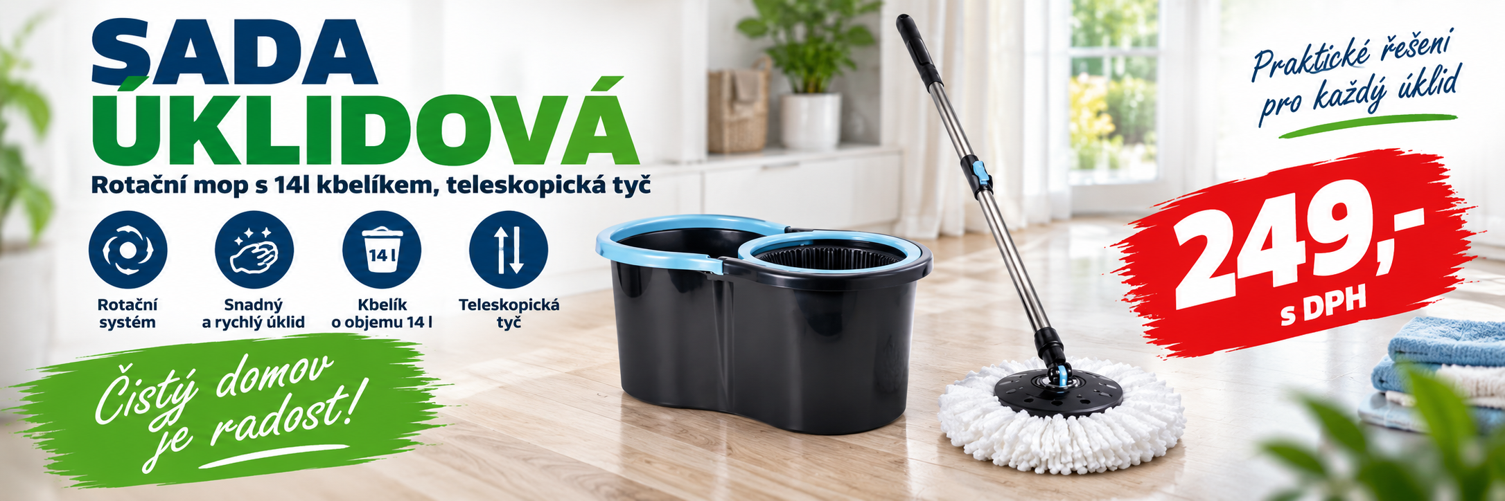 Rotační mop