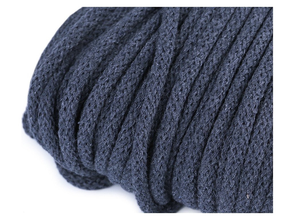 Šňůra / příze s duší Ø5 mm (Balení 10 m, Varianta 2 /037 režná světlá)