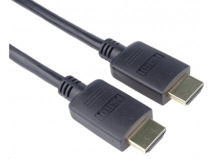 PremiumCord - Kabel HDMI s ethernetem - HDMI s piny (male) do HDMI s piny (male) - 3 m - trojnásobně stíněný - černá - podporuje 4K
