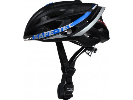 TYR 2 Black-Blue S - chytrá helma na kolo