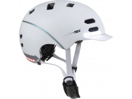 SK8 White S - chytrá helma skate a inline brusle