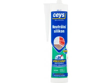 Silikon neutralní CEYS bílý 280ml