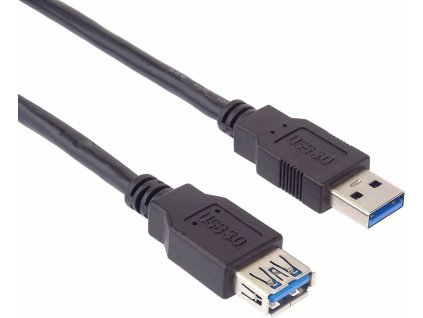 PremiumCord Prodlužovací kabel USB 3.0 Super-speed 5Gbps A-A, MF, 9pin, 0.5m