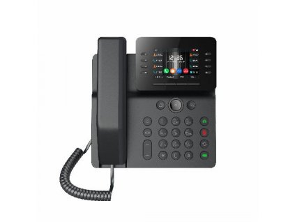 Fanvil V64 SIP telefon, 3,5"bar.disp., 12SIP, 21DSS tl., WiFi, BT, dual Gbit, PoE