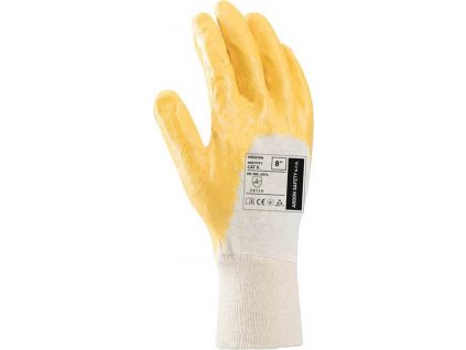 12ks - Máčené rukavice ARDONSAFETY/HOUSTON, žluté