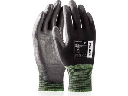 12ks - Máčené rukavice ARDON®PURE TOUCH BLACK