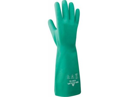 12ks - Chemické rukavice SHOWA 730