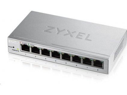 Zyxel GS1200-8 - Přepínač - řízený - 8 x 10/100/1000 - desktop