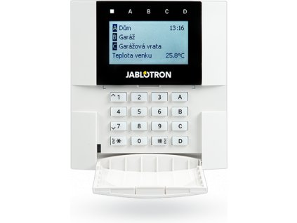 JA-150E* - bezdr. příst. modul s LCD, kláv. a RFID