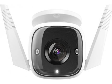 Tapo C310 - Síťová bezpečnostní kamera - venkovní - odolný proti prachu/počasí - barevný (Den a noc) - 3 Mpix - 2304 x 1296 - 2304p - pevné ohnisko - audio - bezdrátový - Wi-Fi - GbE - H.264 - DC 9 V