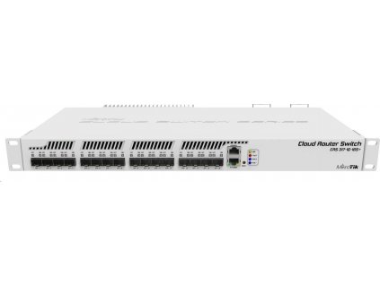 MikroTik Cloud Router Switch CRS317-1G-16S+RM - Přepínač - L3 - řízený - 16 x SFP+ + 1 x 10/100/1000 - Lze montovat do rozvaděče - AC 100 - 240 V