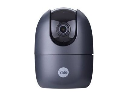 Yale - Síťová bezpečnostní kamera - otáčení/naklonění - interiérový - barevný (Den a noc) - 1080p - audio - bezdrátový - Wi-Fi
