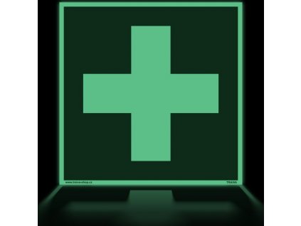 První pomoc - symbol  Označení lékárničky na zeď