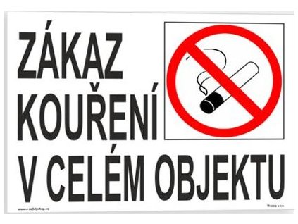 Zákaz kouření v celém objektu