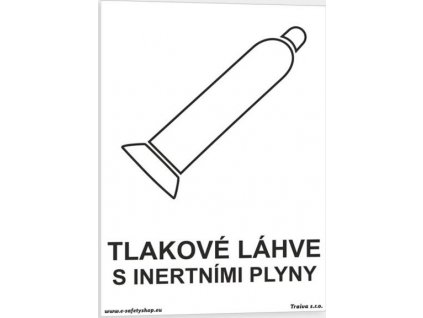 Tlakové láhve s inertními plyny